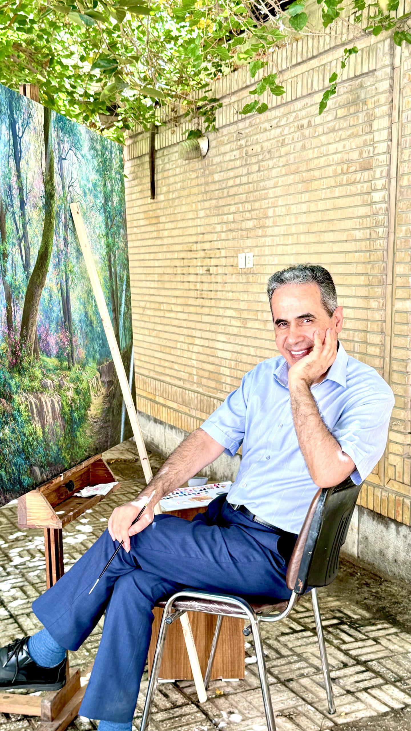 حسین هادی پور بروجنی نقاش و عکاس🌱